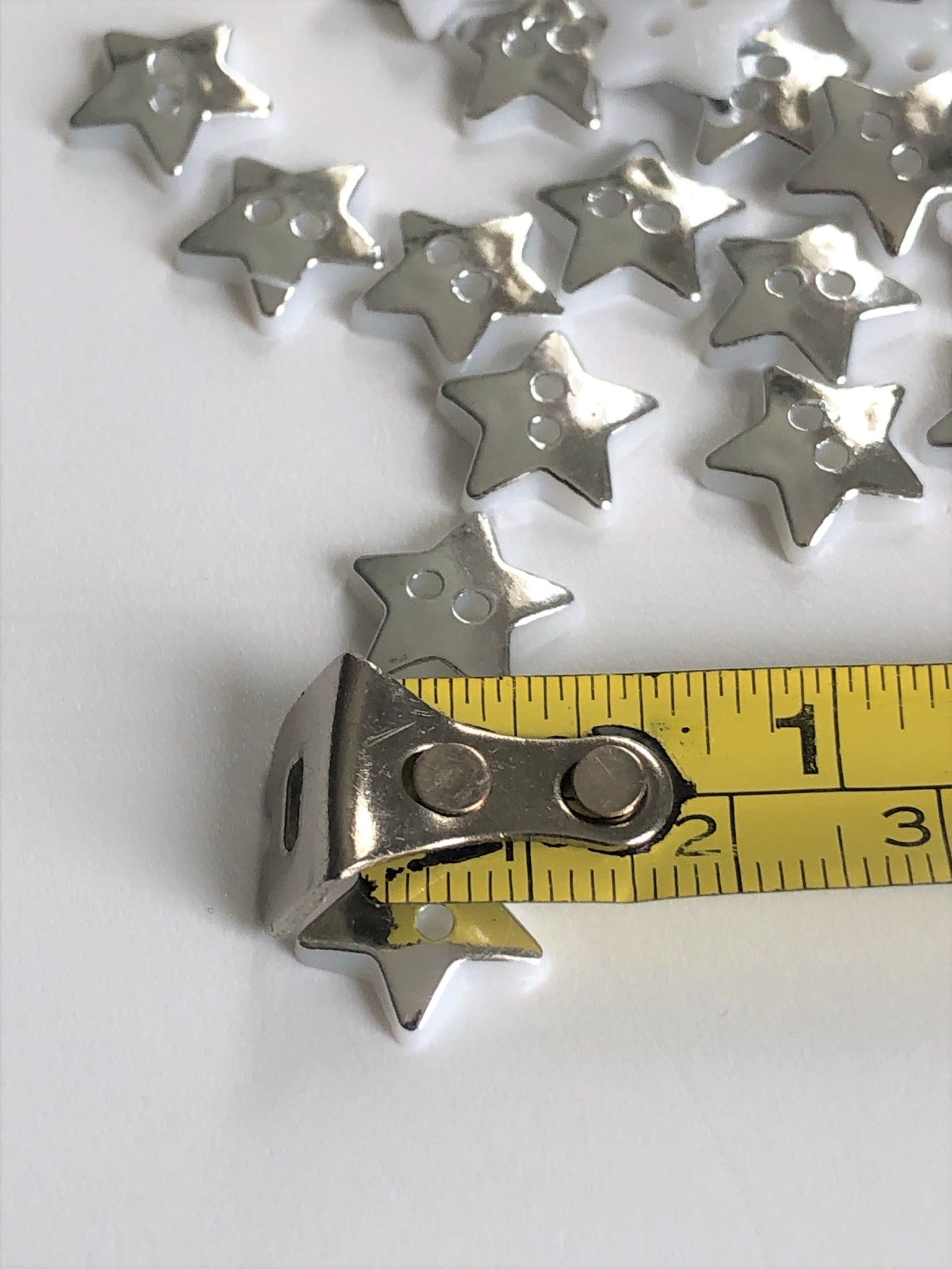 Silver Star Shaped Buttons – The Sewing Hutch
