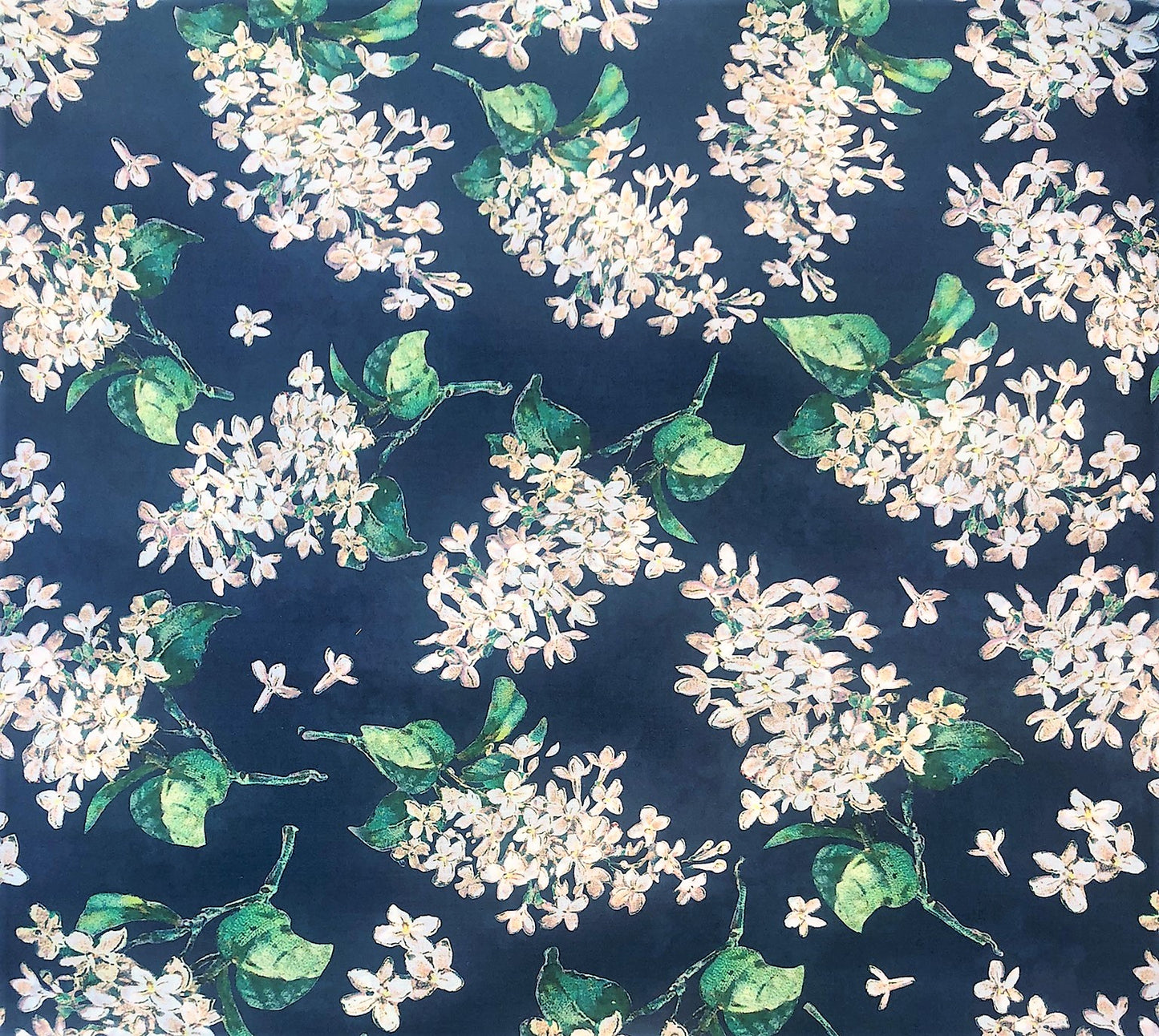 Liberty Fabric - Archive Lilac Tana Lawn® Cotton blue