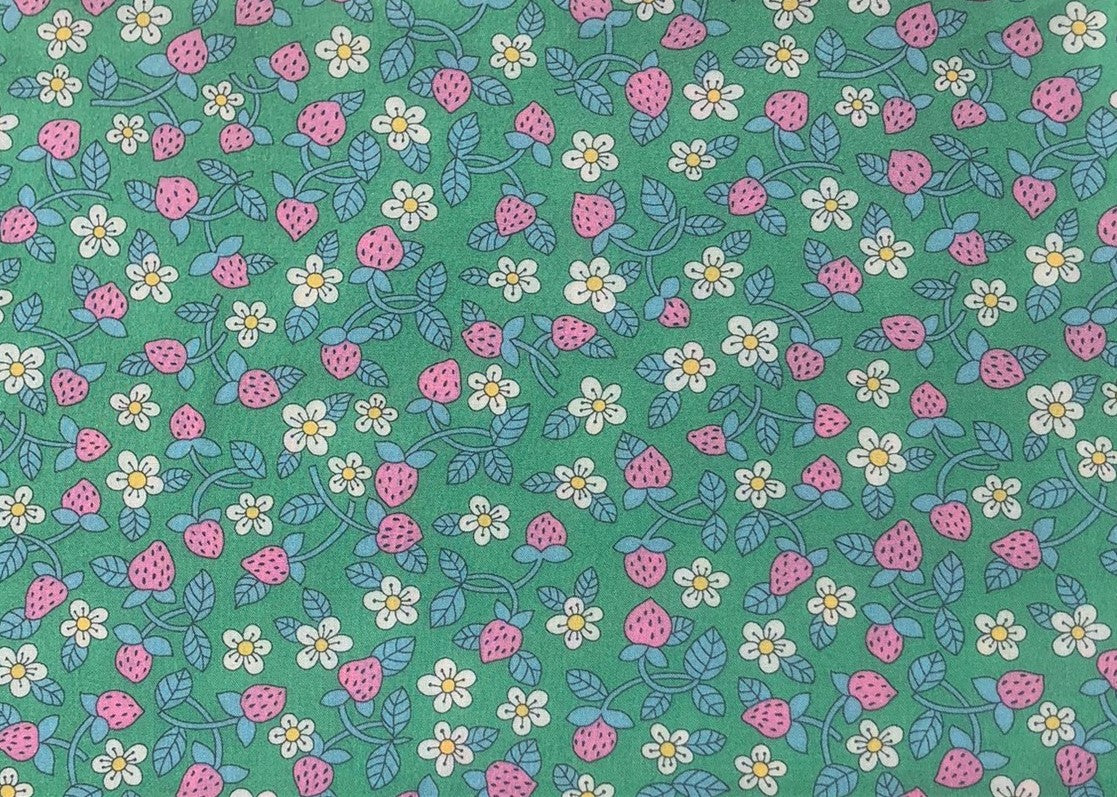 Liberty Fabric - Strawberries and Cream Tana Lawn® Cotton