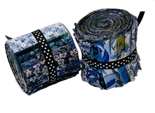 Liberty Fabric Tana Lawn® Jelly Roll Blue