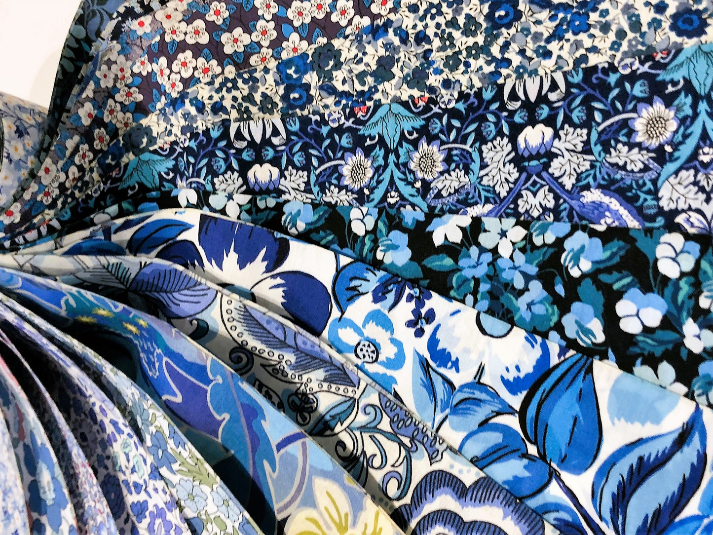 Liberty Fabric Tana Lawn® Jelly Roll Blue