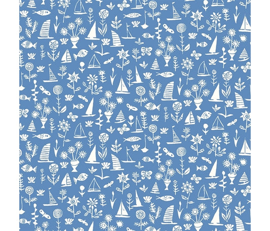 Liberty Fabric Riviera Collection - Sealife