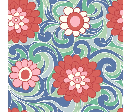 Liberty Fabric Carnaby Collection - Carnation Carnival
