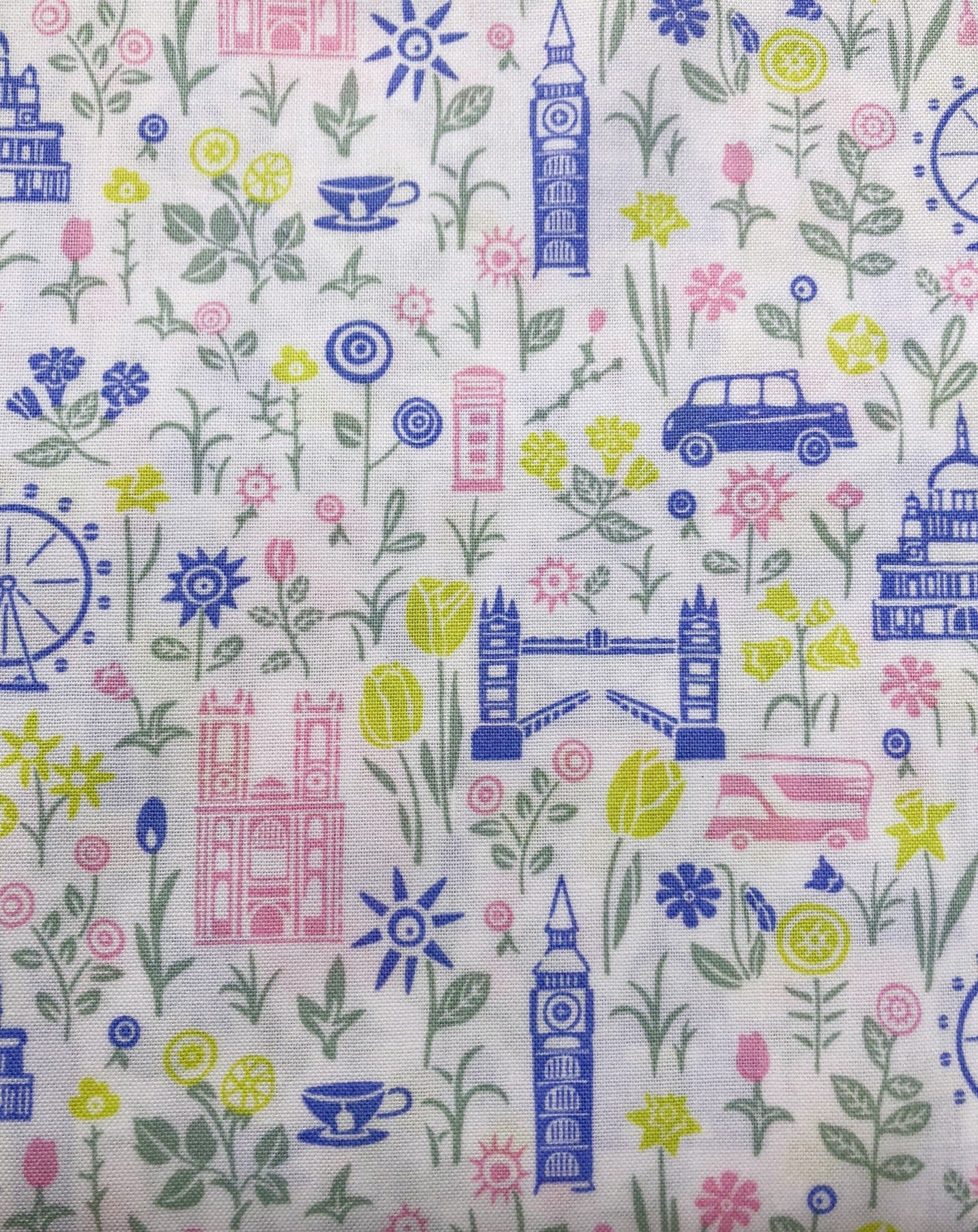 Liberty Fabric London Parks Collection -  Summer In The City