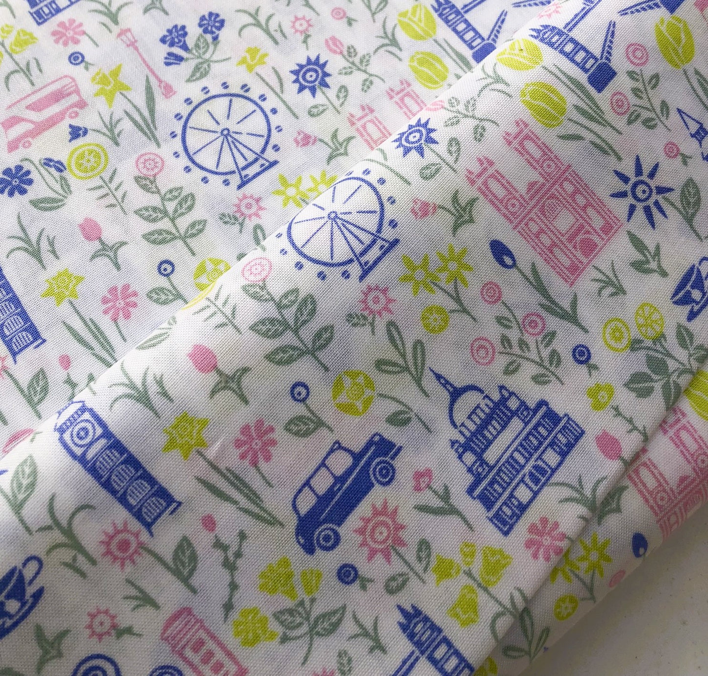 Liberty Fabric London Parks Collection -  Summer In The City