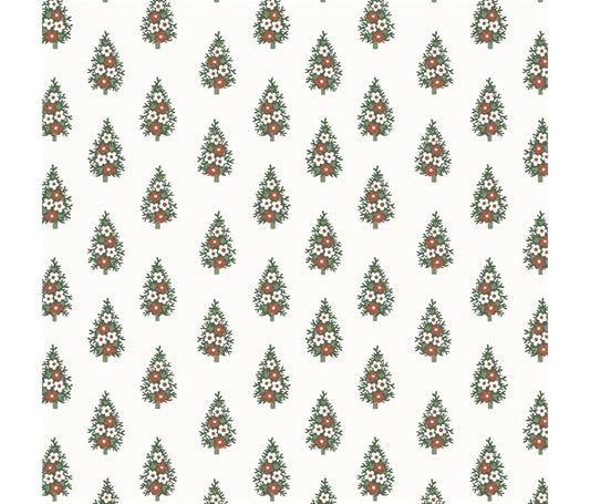 Liberty Christmas Fabric - Winter Pine Fabric
