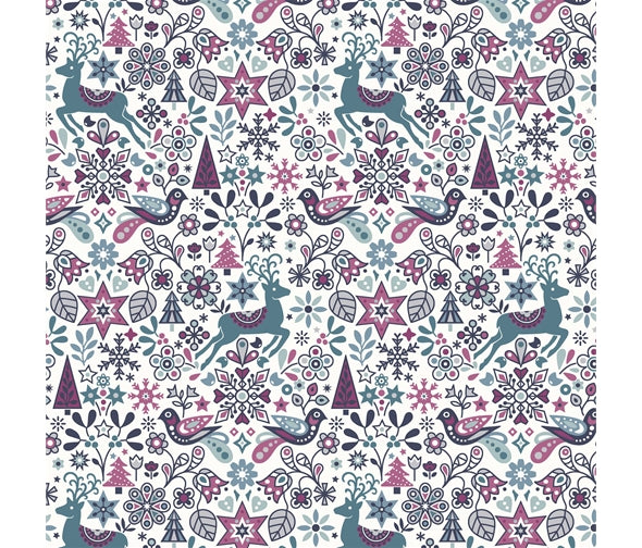 Liberty Christmas Fabric - Woodland Wonderland Fabric