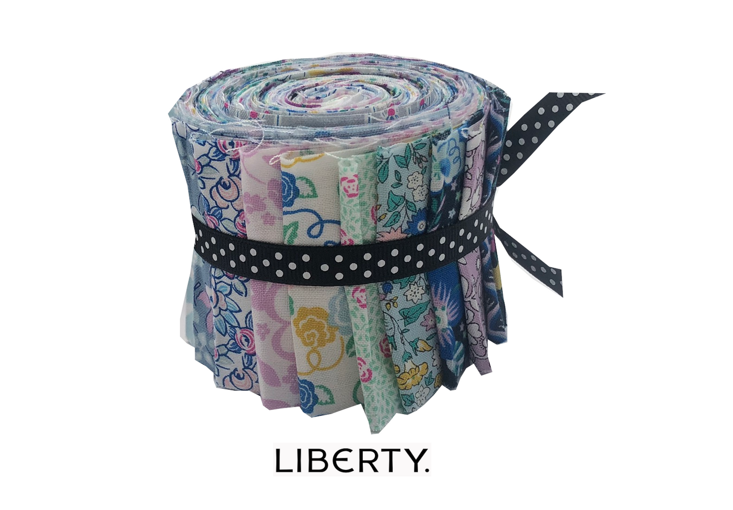 Jelly Roll Liberty quilting cotton - Deco Dance