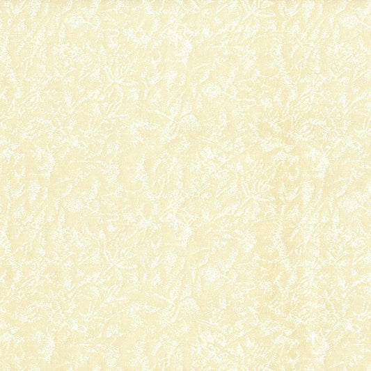 Michael Miller Fairy Frost fabric Pearlized Metallic Cotton - Icing