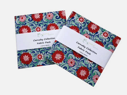 Liberty Charm Square Pack - 24 Carnaby Collection squares