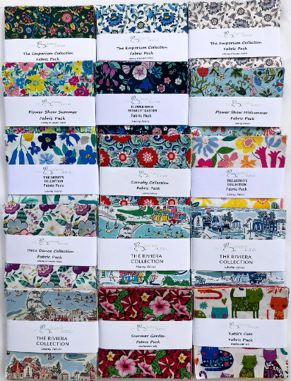 Liberty Charm Square Pack - 24 Carnaby Collection squares