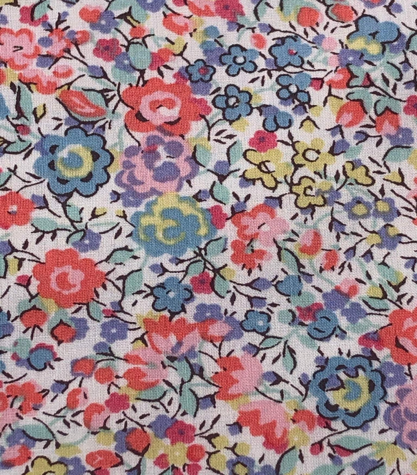 Liberty Cotton Tana Lawn Fabric - Emma & Georgina – The Sewing Hutch