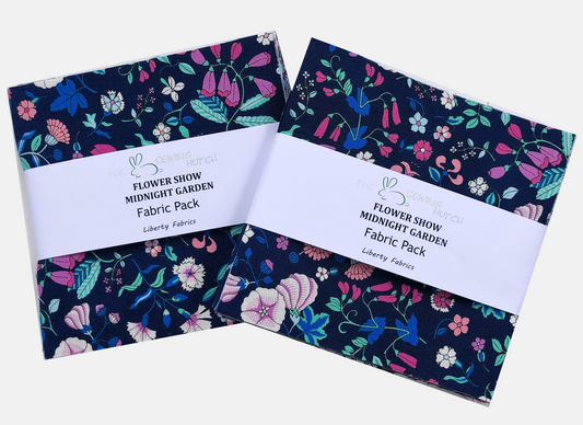 Liberty Charm Square Pack - Midnight Garden, 30 squares