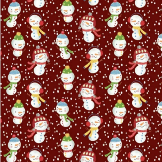 P&B Textiles Christmas Fabric - Christmas Miniatures Collection